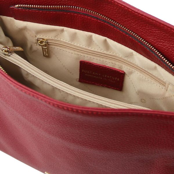 TL Bag - М'яка шкіряна сумка для плечей TL142292 Червоний TL142292 фото