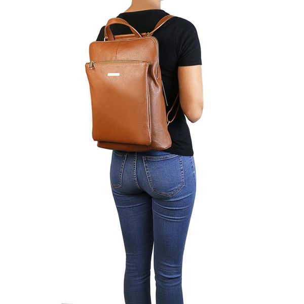 TL Bag - м'який шкіряний рюкзак для жінок TL141682 CONGAC TL141682 фото