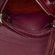 Жіноча сумка Grande Pelle 270х180х70 мм глянцева шкіра вишня 759661 фото 6