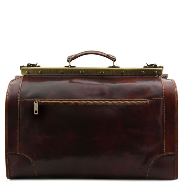 Madrid - шкіряна сумка Gladstone - великого розміру TL1022 коричневий TL1022 фото