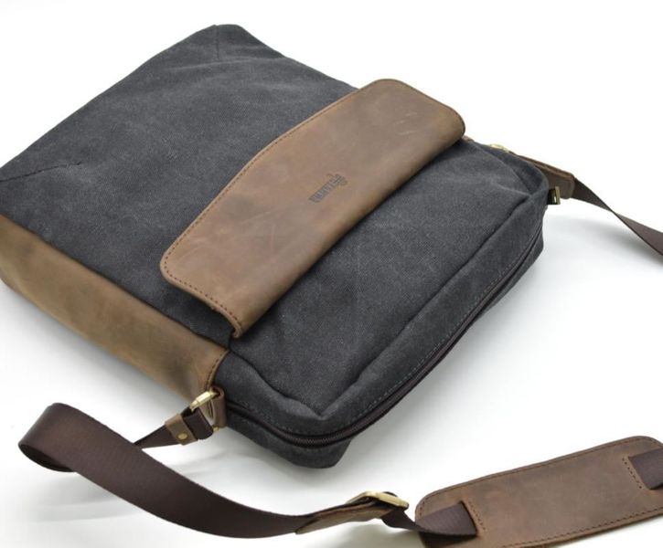 Чоловіча сумка парусина + шкіра RG-1810-4lx від бренду Tarwa RG-1810-4lx фото