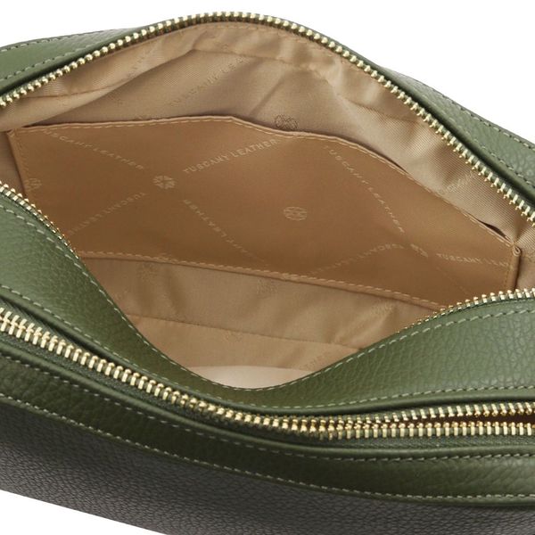 TL Bag - Шкіряна сумка для плечей TL142290 Лісовий зелений TL142290 фото