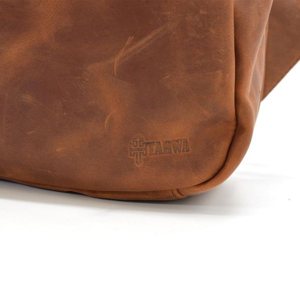Шкіряний чоловічий рюкзак коньячний TARWA RB-7287-3md кінська шкіра FA-7287-3md фото