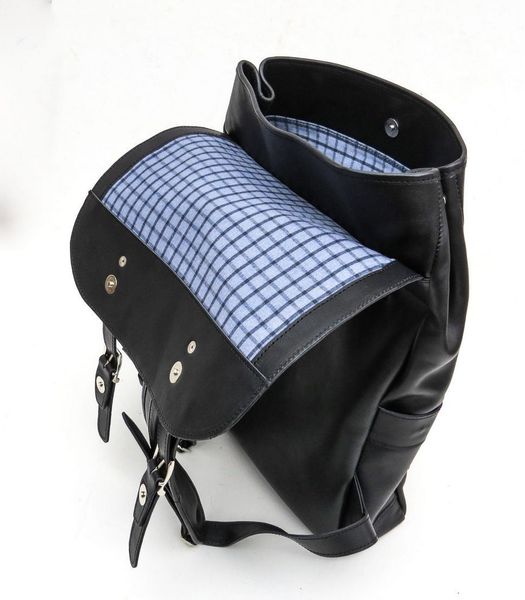 Шкіряний рюкзак чорний TARWA GA-9001-4lx GB-9001-4lx фото