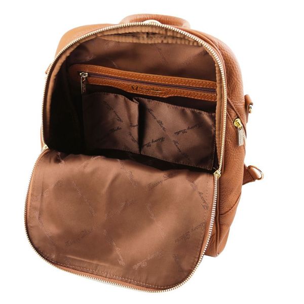 TL Bag - М'яка шкіряна рюкзак для жінок TL141376 CONGAC TL141376 фото