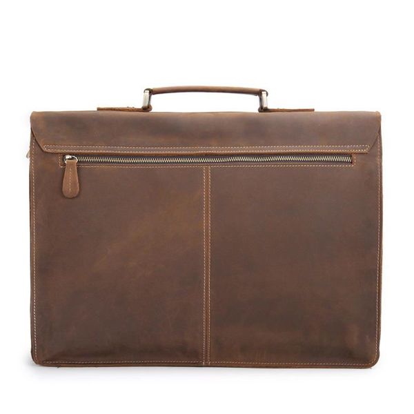 Чоловік шкіряний портфель, колір коричневий, Bexhill bx9356 bx9356 фото