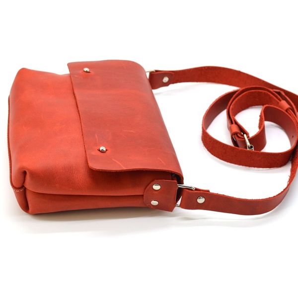 Жіноча невелика сумка через плече TARWA RR-8077-3md червона RR-8077-3md фото