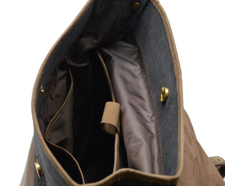 Рюкзак унісекс парусина + шкіра RG-9001-4lx бренду TARWA RG-9001-4lx фото