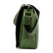 Чоловіча шкіряна сумка через плече із клапаном TARWA RE-1047-3md зелена RE-1047-3md фото 4