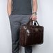 Практична сумка портфель для чоловіків шкіряна бренду John McDee 7334Q JD7334Q фото 14
