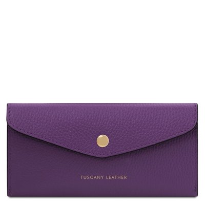 Шкіряний конверт гаманець tl142322 Фіолетова TL142322 фото