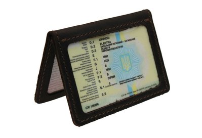 Обкладинка для водійських документів прав посвідчень ID паспорта SULLIVAN 50113 (5) коричнева 50113(5) фото