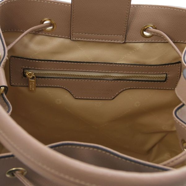 Minerva - шкіряна сумка відро (баклет) TL142145 Taupe TL142145 фото