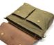 Чоловіча сумка-портфель шкіра + канвас RH-3960-4lx від українського бренду TARWA RH-3960-4lx фото 6