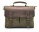 Чоловіча сумка-портфель шкіра + канвас RH-3960-4lx від українського бренду TARWA RH-3960-4lx фото 9