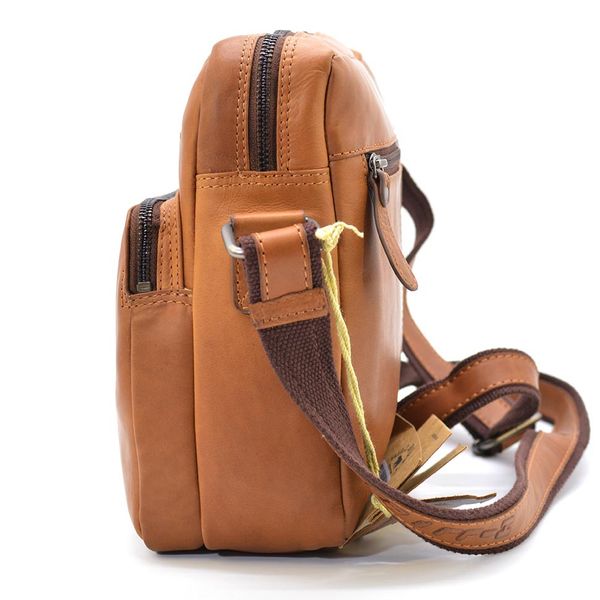 Багатофункціональна сумка крос-боді, колір коньячний, HILL BURRY HB3162B HB3162B фото