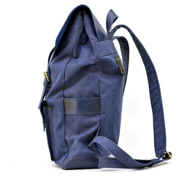 Рюкзак унісекс мікс тканини канваc і шкіри KK-9001-4lx TARWA RG-9001-4lx фото