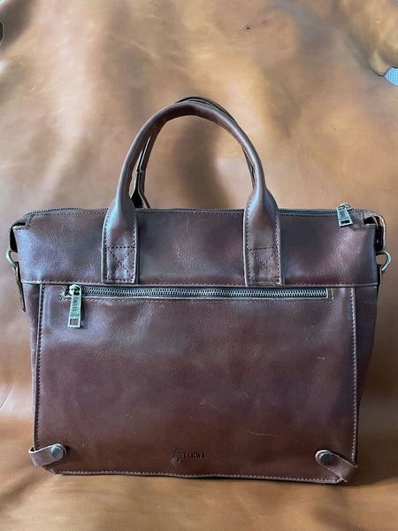 Шкіряна чоловіча сумка кольору хеннессі TARWA GB-7120-3md GB-7120-3md фото