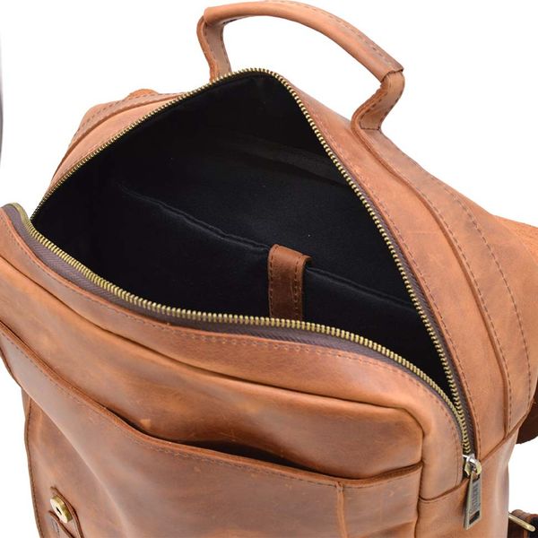 Сумка рюкзак для ноутбука з кінської шкіри TARWA RB-3420-3md коньячна RA-3420-3md фото