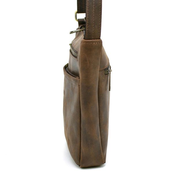 Чоловіча шкіряна сумка через плече RC-1300-3md TARWA коричнева GA-1300-3md фото