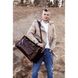 Велика шкіряна італійська дорожня сумка коричнева Time Resistance 5191701 5191701 фото 6
