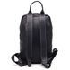 Жіночий чорний шкіряний рюкзак TARWA RA-2008-3md середнього розміру RW-2008-3md фото 6