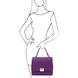 Silene - шкіряна конвертована рюкзак сумочка TL142152 Фіолетова TL142152 фото 10