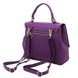 Silene - шкіряна конвертована рюкзак сумочка TL142152 Фіолетова TL142152 фото 3