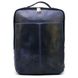 Шкіряний рюкзак синій унісекс TARWA RK-7280-3md RA-7280-3md фото 3