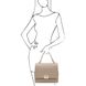 Silene - шкіряна конвертована рюкзак сумочка TL142152 Світло -сірий -Браун TL142152 фото 10