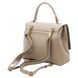 Silene - шкіряна конвертована рюкзак сумочка TL142152 Світло -сірий -Браун TL142152 фото 3