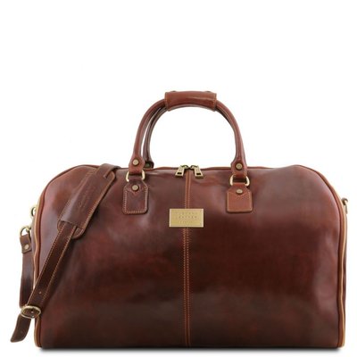 Antigua - Travel Leather Duffle/Warment Bag TL141538 BROWN TL141538 фото