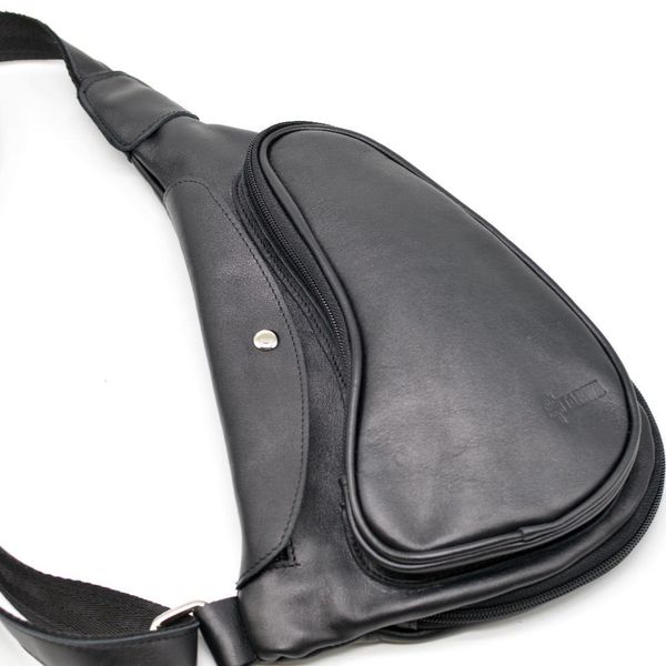 Практичний рюкзак на одне плече з телячої шкіри GA-3026-3md бренд Tarwa GA-3026-3md фото