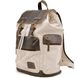 Рюкзак сірий (світлий) з парусини канвас і шкіри RGj-0010-4lx від бренду TARWA RH-0010- 4lx фото 3