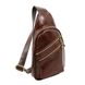 Шкіряна сумка-слінг - Catch-22 - коричнева Time Resistance 5221201 5221201 фото 4