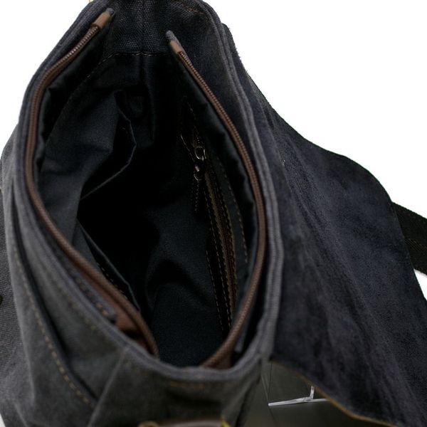Компактна сумка через плече з тканини канваc і шкіри RGc-1309-4lx TARWA RBs-1309-4lx фото