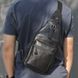 Чоловік шкіряний міні-рюкзак на одне плече JD4012A від John McDee JD4012A фото 11