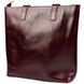 Жіноча сумка шоппер шкіра Алькор Limary lim-3440GX бордо lim-3440GX фото 3