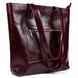 Жіноча сумка шоппер шкіра Алькор Limary lim-3440GX бордо lim-3440GX фото 4