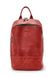 Жіночий червоний шкіряний рюкзак TARWA RR-2008-3md середнього розміру RW-2008-3md фото 2