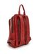 Жіночий червоний шкіряний рюкзак TARWA RR-2008-3md середнього розміру RW-2008-3md фото 3