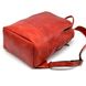 Жіночий червоний шкіряний рюкзак TARWA RR-2008-3md середнього розміру RW-2008-3md фото 9