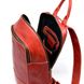 Жіночий червоний шкіряний рюкзак TARWA RR-2008-3md середнього розміру RW-2008-3md фото 12