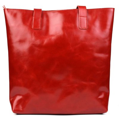 Жіноча сумка шоппер шкіра Алькор Limary lim-3440GR lipstick Red lim-3440GR фото