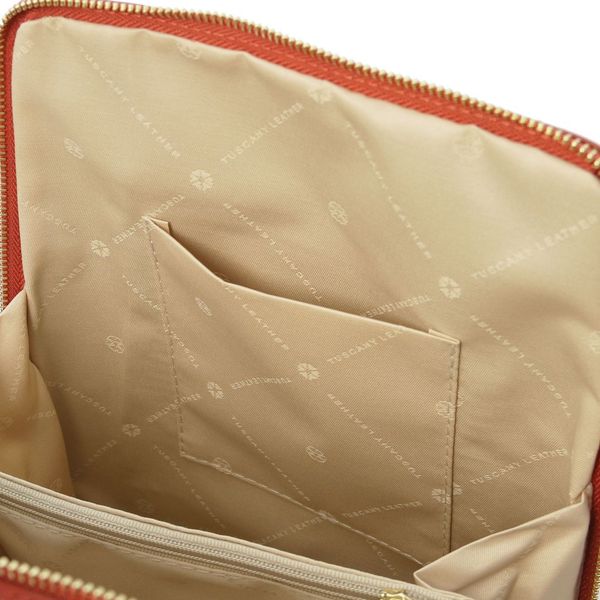 TL Bag - невеликий шкіряний рюкзак для жінок TL142092 Бренді TL142092 TL142092 фото