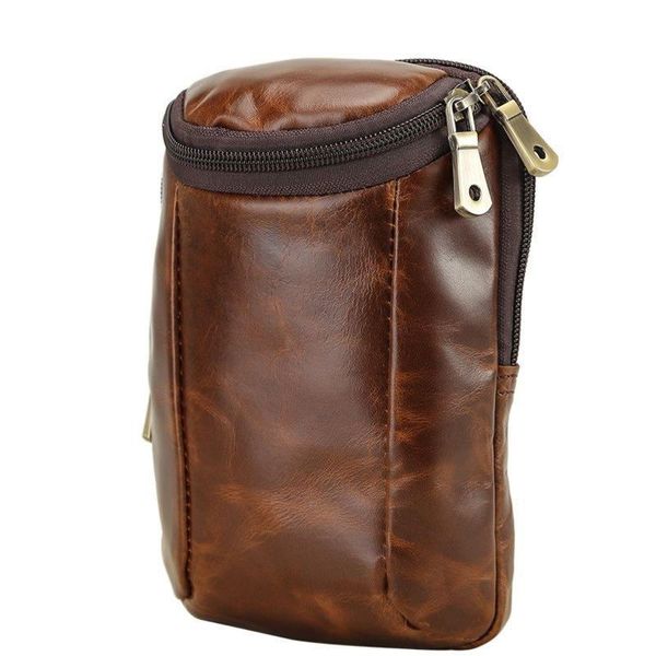 Компактна шкіряна сумка на пояс, на плече Tid4670GQ бренду Tiding Tid4670GQ фото