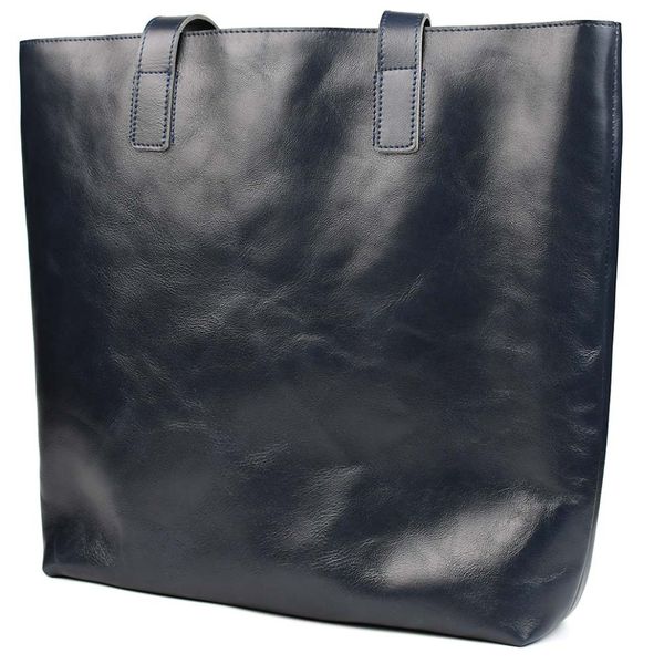 Жіноча сумка шоппер шкіра Алькор Limary lim-3440GK синя lim-3440GK фото