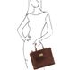 Palermo - шкіряний портфель 3 відділення для жінки TL141343 коричневий TL141369 фото 2