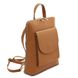 TL Bag - невеликий шкіряний рюкзак для жінок TL142092 коньяк TL142092 фото 2