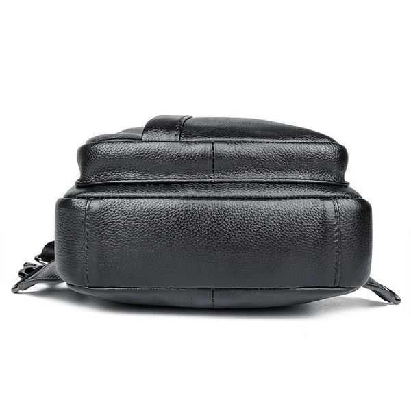 Шкіряна сумка-рюкзак JD4019A з декількома кишенями, бренд McDee JD4019A фото